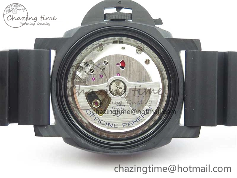 PAM1039 Carbotech VSF Best Edition Dark Grey Sail Dial on Rubber Strap P.9010 Clone (Free White Rubber Strap)