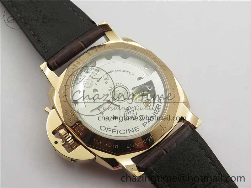 PAM1042 Luminor Due RG VSF Best Edition White Dial on Leather Strap AXXXIV