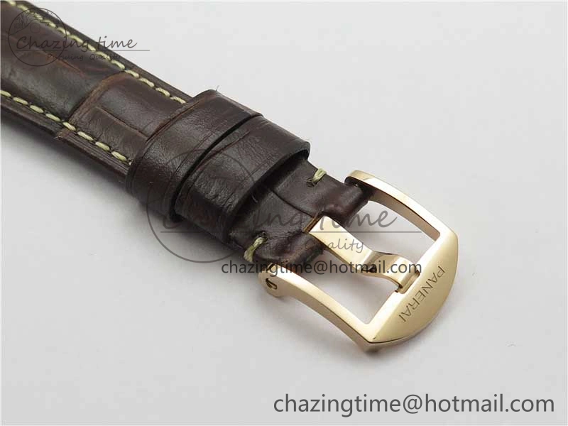 PAM1042 Luminor Due RG VSF Best Edition White Dial on Leather Strap AXXXIV