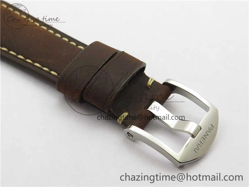 PAM1046 Luminor Due VSF Best Edition White Dial on Brown Asso Strap AXXXIV