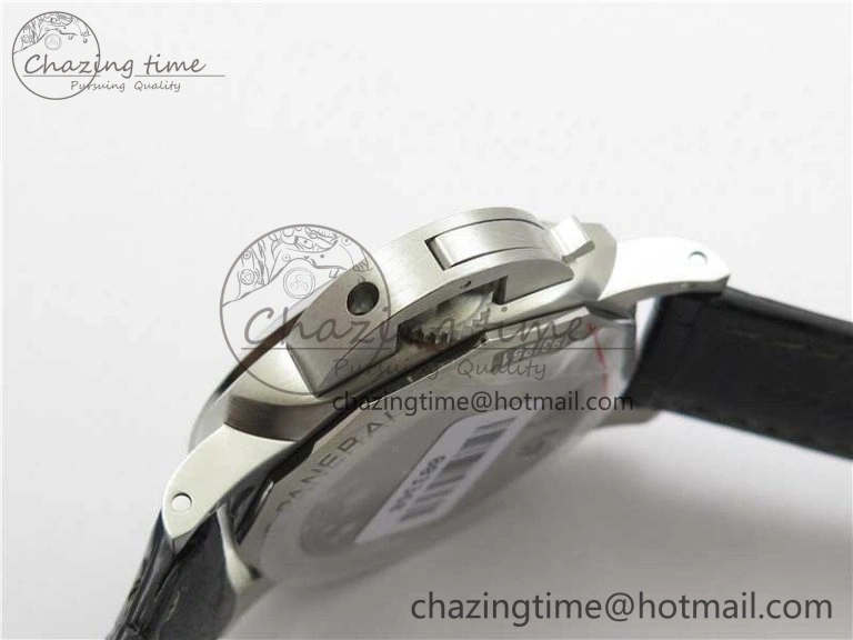 PAM1056 Luminor GMT VSF 1:1 Best Edition on Black Leather Strap P.9011 Clone