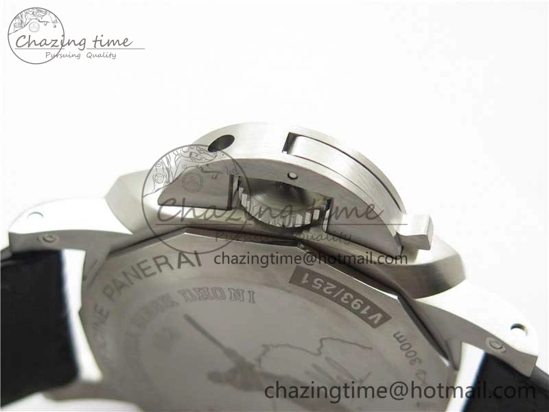 PAM1056 Luminor GMT VSF 1:1 Best Edition on Black Leather Strap P.9011 Clone