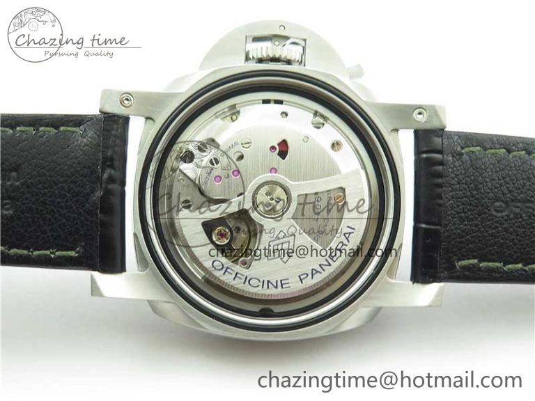 PAM1056 Luminor GMT VSF 1:1 Best Edition on Black Leather Strap P.9011 Clone