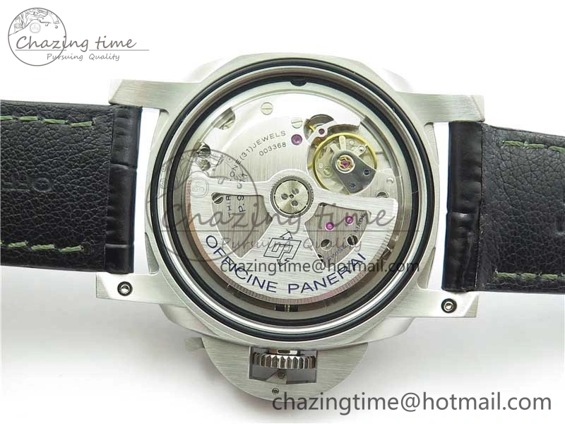 PAM1056 Luminor GMT VSF 1:1 Best Edition on Black Leather Strap P.9011 Clone