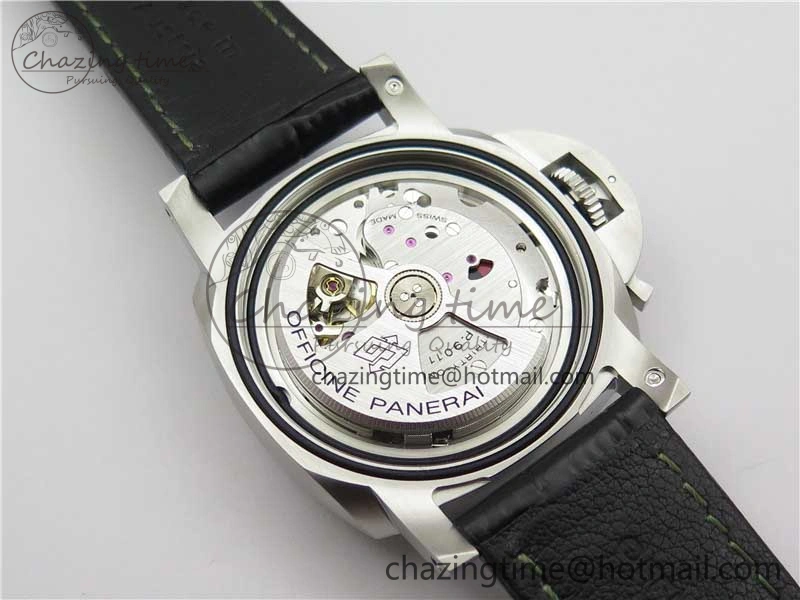 PAM1056 Luminor GMT VSF 1:1 Best Edition on Black Leather Strap P.9011 Clone