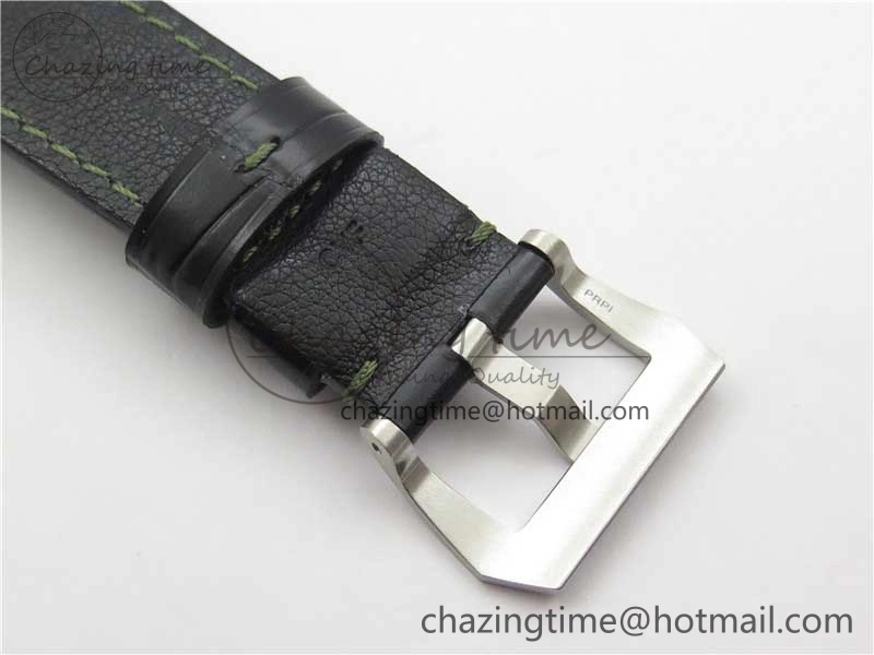 PAM1056 Luminor GMT VSF 1:1 Best Edition on Black Leather Strap P.9011 Clone