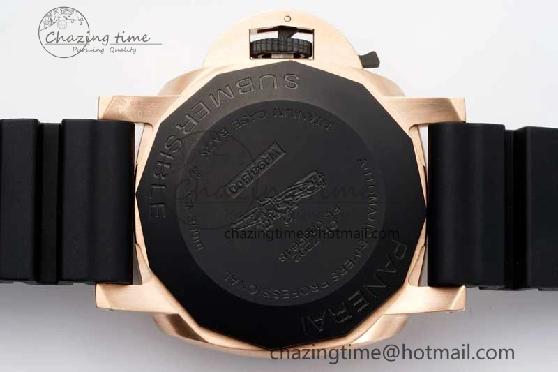 PAM1070 W SBF 1:1 Best Edition Black Dial on Black Rubber Strap P900
