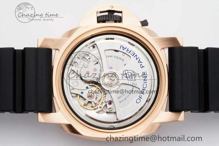 PAM1070 W SBF 1:1 Best Edition Black Dial on Black Rubber Strap P900