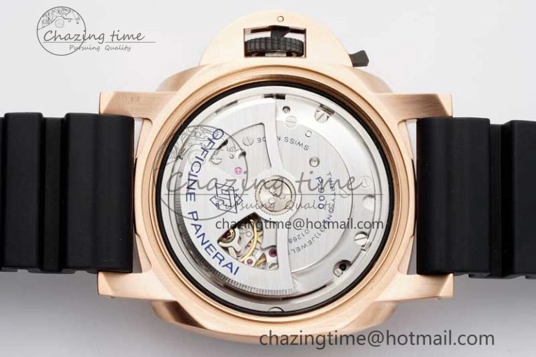 PAM1070 W SBF 1:1 Best Edition Black Dial on Black Rubber Strap P900