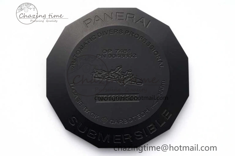 PAM1070 W SBF 1:1 Best Edition Black Dial on Black Rubber Strap P900