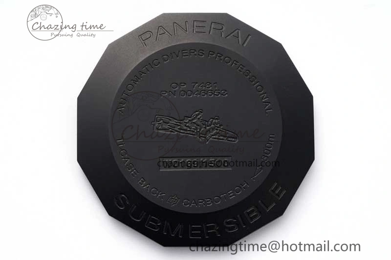 PAM1070 W SBF 1:1 Best Edition Black Dial on Black Rubber Strap P900