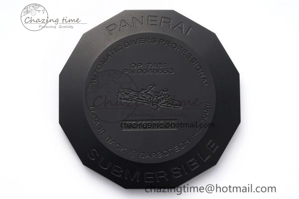 PAM1070 W VSF 1:1 Best Edition Black Dial on Black Rubber Strap P900