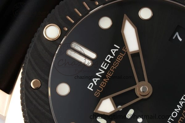 PAM1070 W VSF 1:1 Best Edition Black Dial on Black Rubber Strap P900