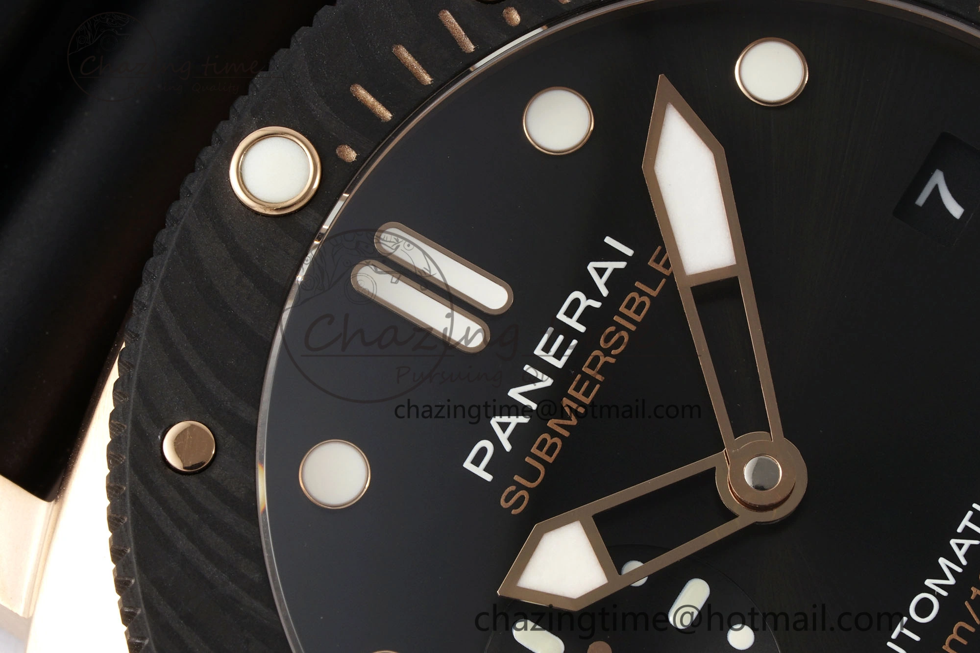 PAM1070 W VSF 1:1 Best Edition Black Dial on Black Rubber Strap P900