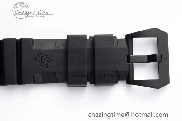 PAM1070 W VSF 1:1 Best Edition Black Dial on Black Rubber Strap P900