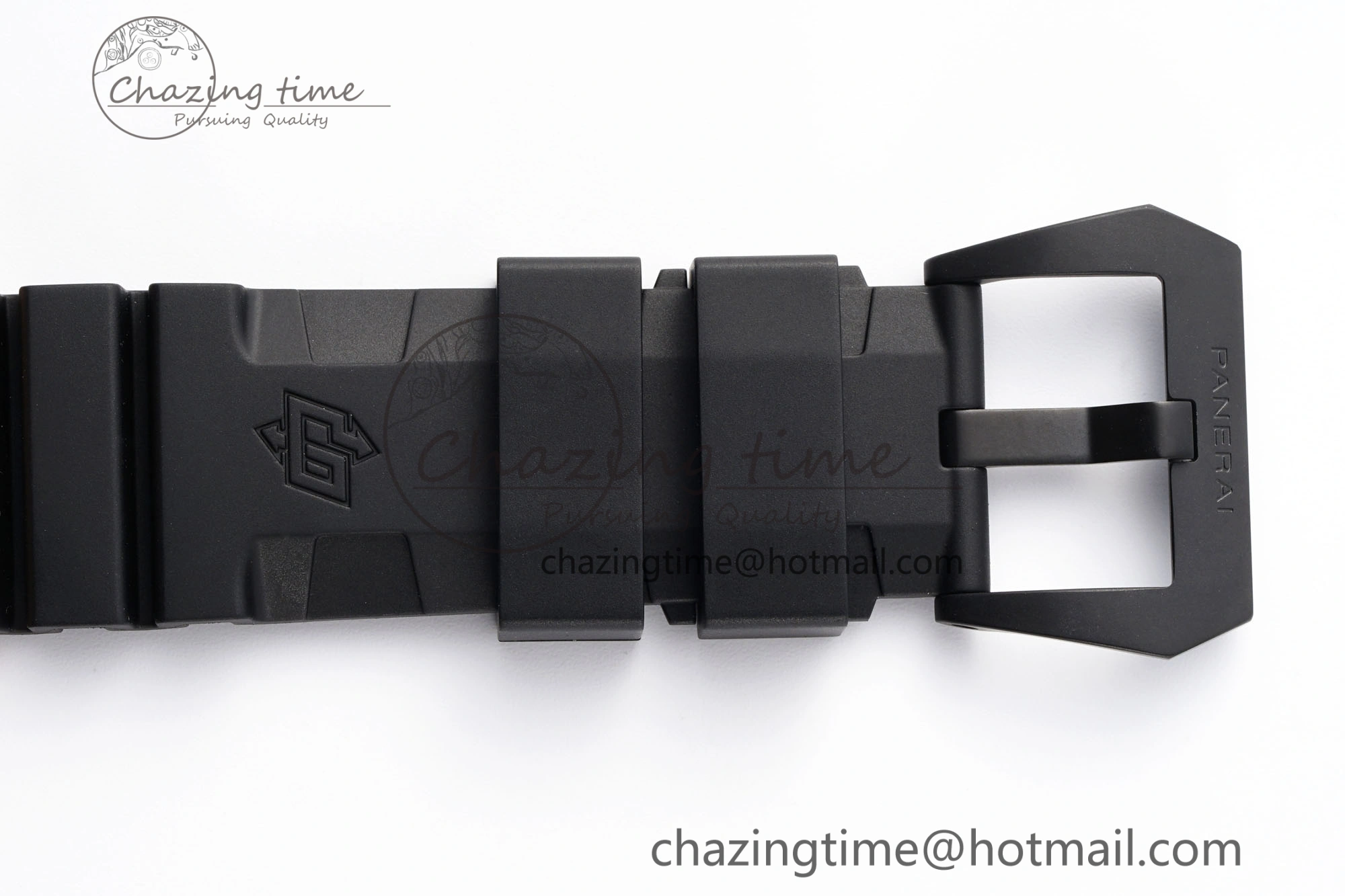 PAM1070 W VSF 1:1 Best Edition Black Dial on Black Rubber Strap P900