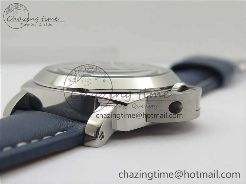 PAM1085 W HWF 1:1 Best Edition on Blue Leather Strap A6497
