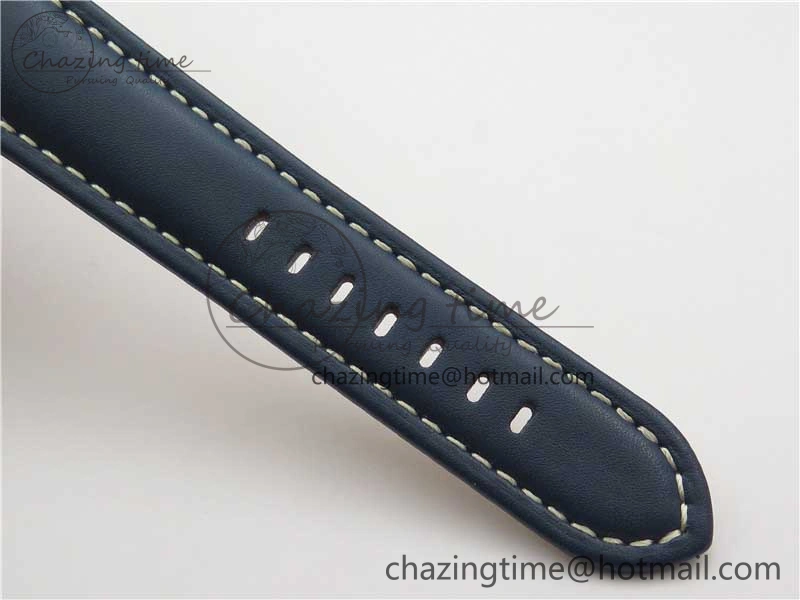 PAM1085 W HWF 1:1 Best Edition on Blue Leather Strap A6497