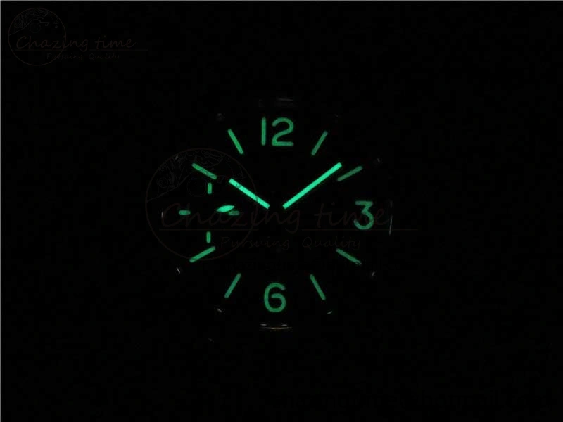 PAM1085 W HWF 1:1 Best Edition on Blue Leather Strap A6497