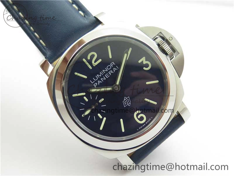 PAM1085 W HWF 1:1 Best Edition on Blue Leather Strap A6497