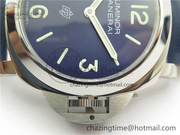 PAM1085 W HWF 1:1 Best Edition on Blue Leather Strap A6497