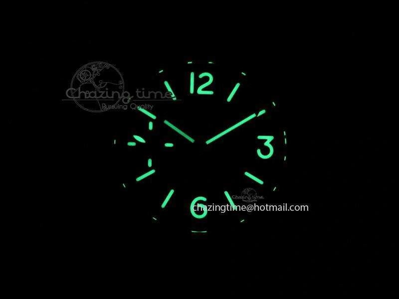 PAM111 DLC H-Maker Best Edition On Black Rubber Strap A6497
