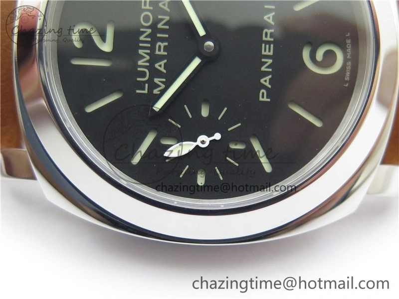PAM111 HWF 1:1 Best Edition on Brown Calf Leather Strap A6497 ( Free Strap )