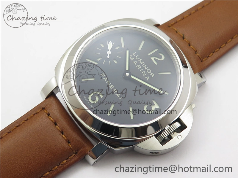 PAM111 HWF 1:1 Best Edition on Brown Calf Leather Strap A6497 ( Free Strap )