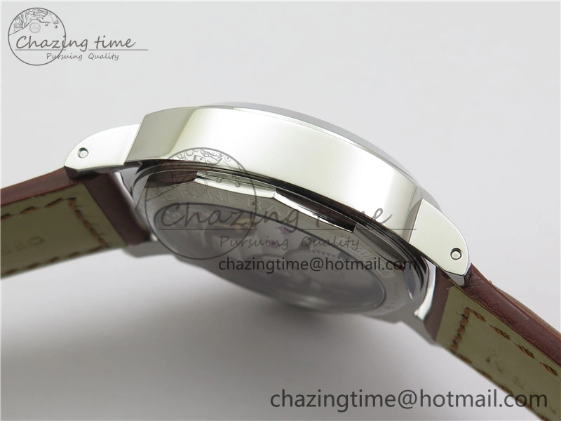 PAM111 HWF 1:1 Best Edition on Brown Calf Leather Strap A6497 ( Free Strap )