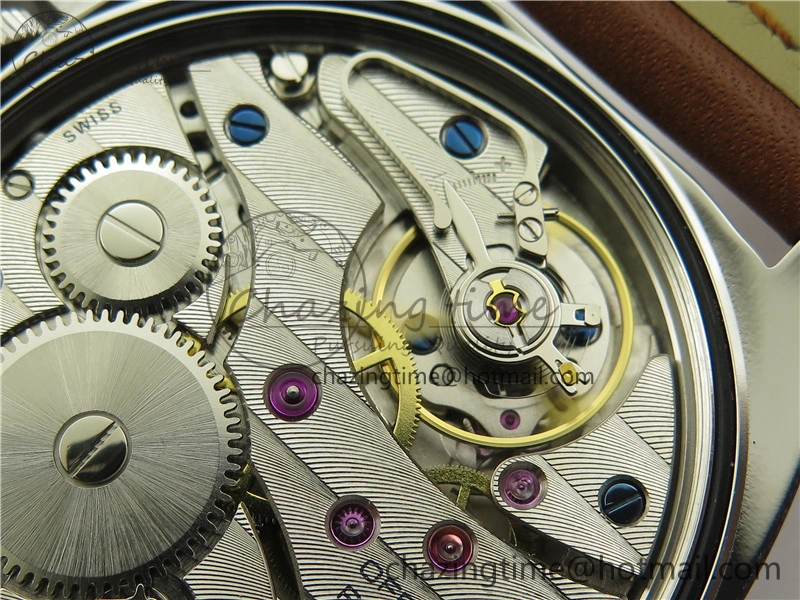 PAM111 HWF 1:1 Best Edition on Brown Calf Leather Strap A6497 ( Free Strap )