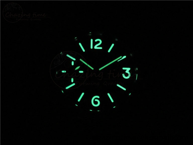 PAM111 HWF 1:1 Best Edition on Brown Calf Leather Strap A6497 ( Free Strap )