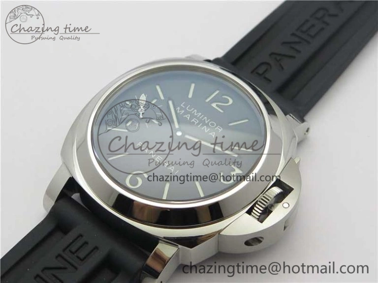 PAM111 N V10 Noob 1:1 Best Edition on Rubber Strap A6497 with Y-Incabloc