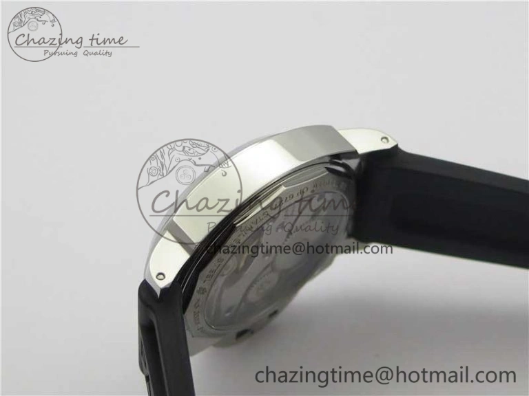 PAM111 N V10 Noob 1:1 Best Edition on Rubber Strap A6497 with Y-Incabloc