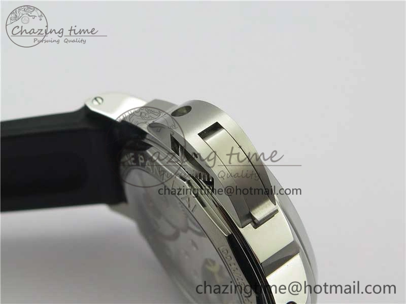 PAM111 N V10 Noob 1:1 Best Edition on Rubber Strap A6497 with Y-Incabloc