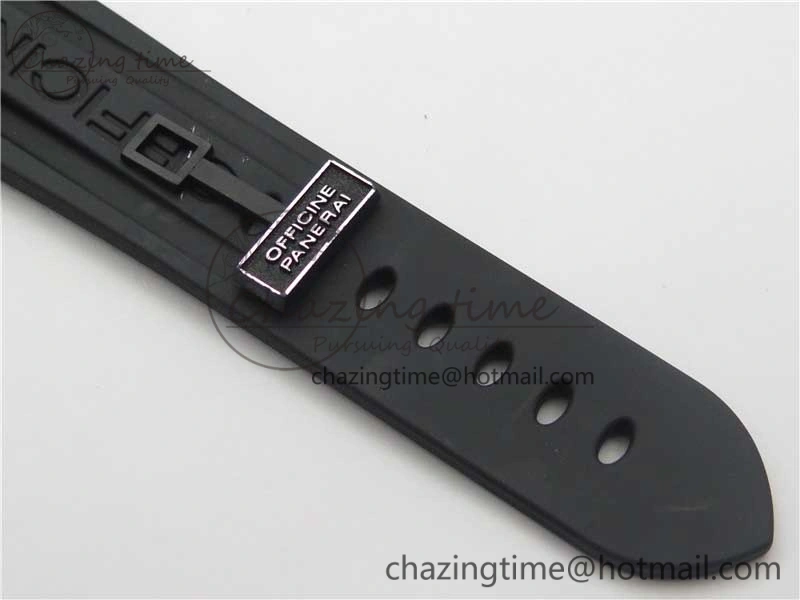 PAM111 N V10 Noob 1:1 Best Edition on Rubber Strap A6497 with Y-Incabloc