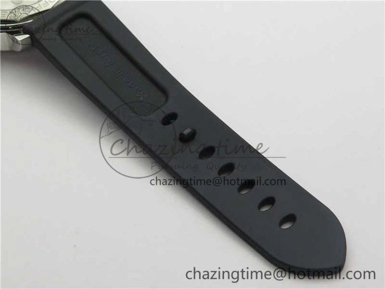 PAM111 N V10 Noob 1:1 Best Edition on Rubber Strap A6497 with Y-Incabloc