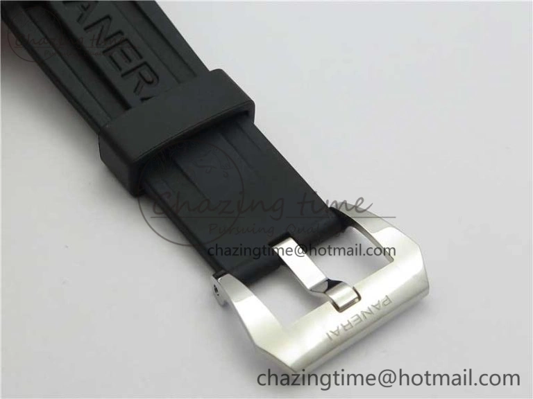 PAM111 N V10 Noob 1:1 Best Edition on Rubber Strap A6497 with Y-Incabloc