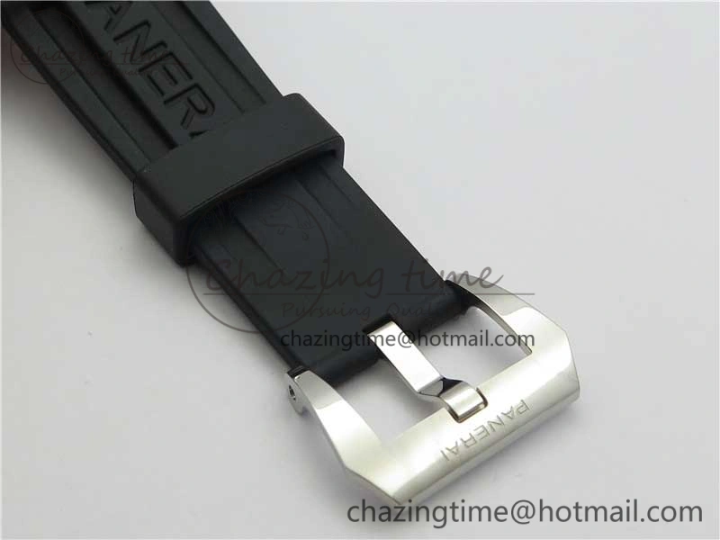 PAM111 N V10 Noob 1:1 Best Edition on Rubber Strap A6497 with Y-Incabloc