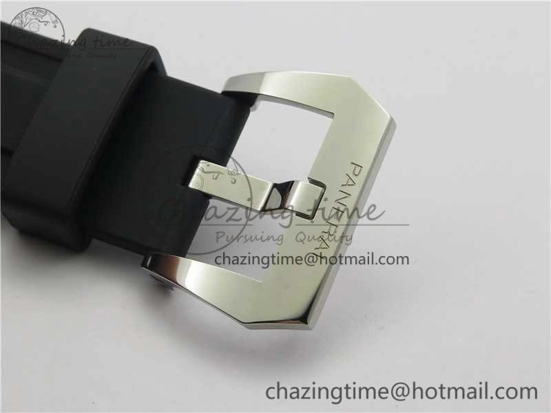 PAM111 N V10 Noob 1:1 Best Edition on Rubber Strap A6497 with Y-Incabloc