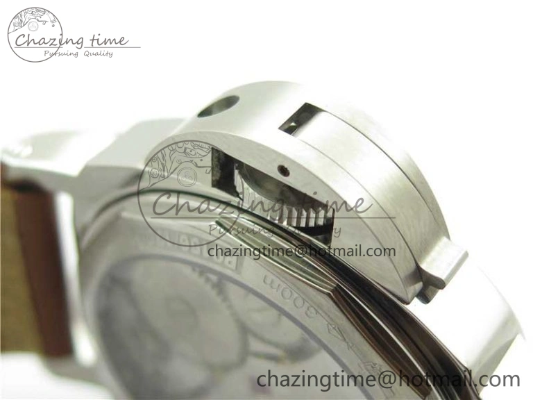 PAM111 P Noob 1:1 Best Edition on Brown Leather Strap A6497 with Y-Incabloc V11