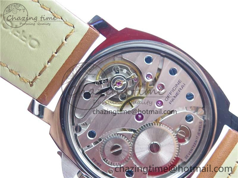 PAM111 VSF 1:1 Best Edition on Brown Calf leather Strap A6497 ( Free Strap )