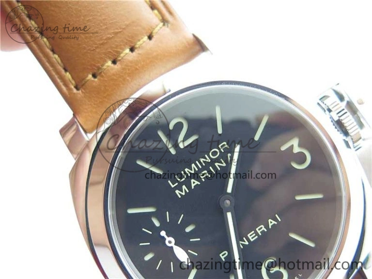 PAM111 VSF 1:1 Best Edition on Brown Calf leather Strap A6497 ( Free Strap )