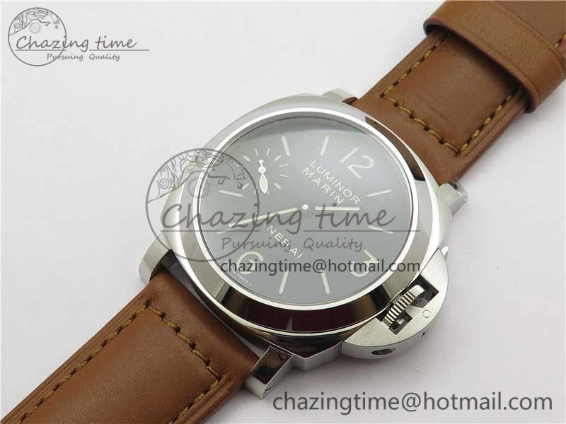 PAM111 VSF 1:1 Best Edition on Brown Calf leather Strap A6497 ( Free Strap )