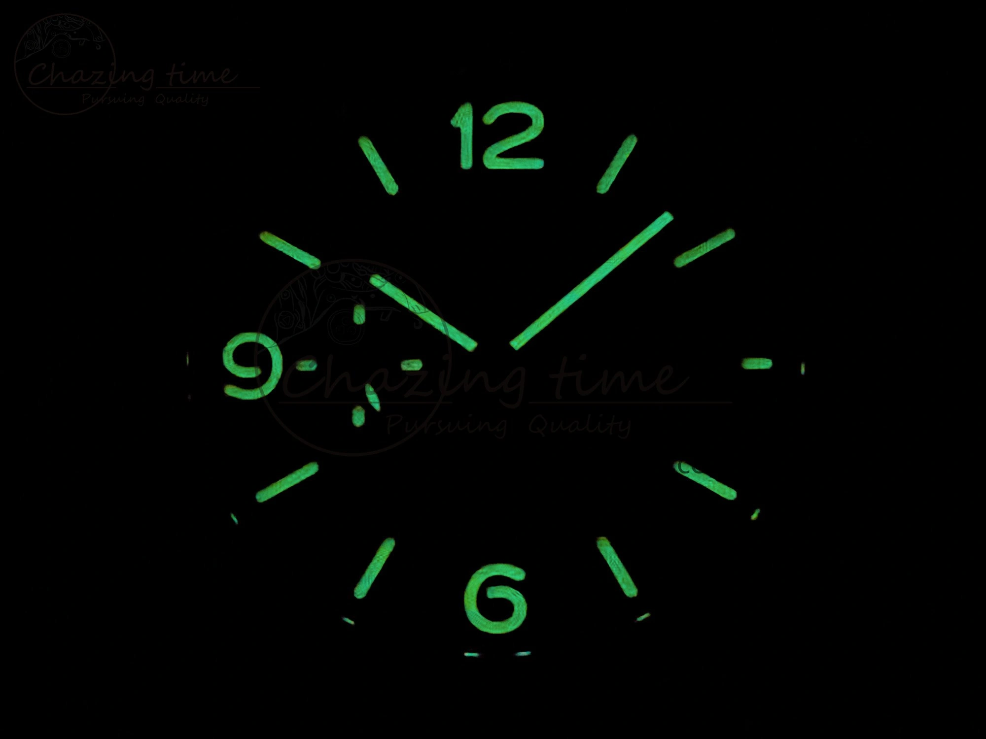 PAM1112 W TTF 1:1 Best Edition on Blue Leather Strap P9010