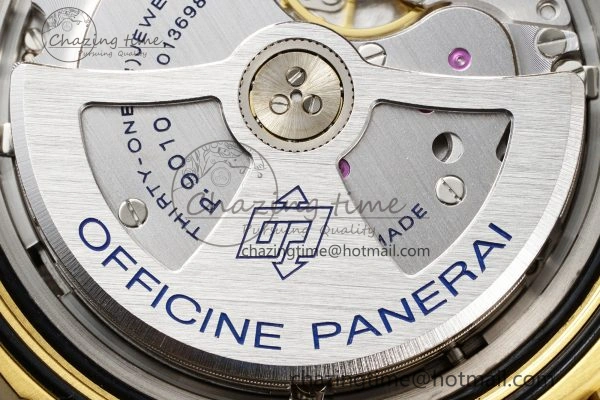 PAM1115 VSF 1:1 Best Edition Black Dial on Black Leather Strap P9010