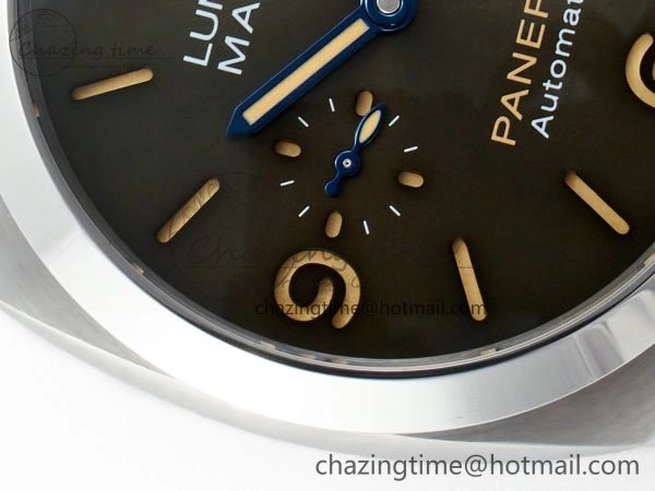 PAM1116 S TTF 1:1 Best Edition Dark Green Dial on Brown Leather Strap P9010