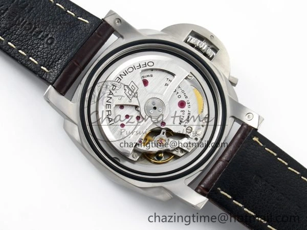 PAM1116 S TTF 1:1 Best Edition Dark Green Dial on Brown Leather Strap P9010