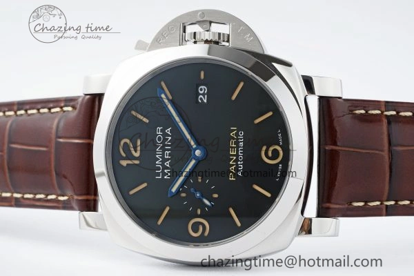 PAM1116 VSF 1:1 Best Edition Dark Green Dial on Brown Leather Strap P9010