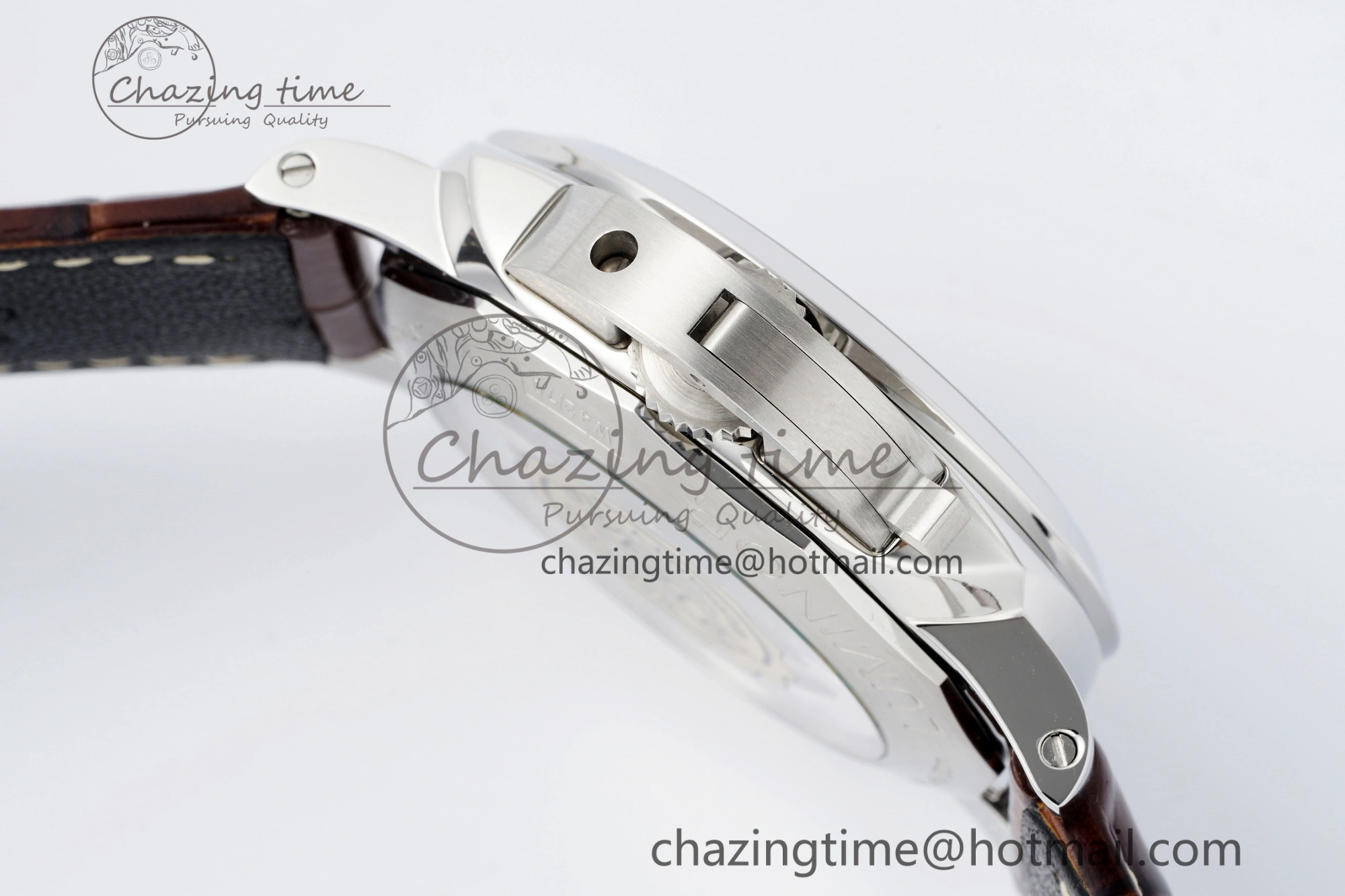 PAM1116 VSF 1:1 Best Edition Dark Green Dial on Brown Leather Strap P9010