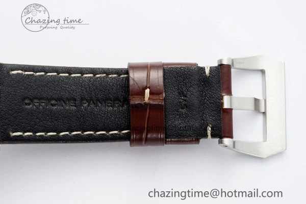 PAM1116 VSF 1:1 Best Edition Dark Green Dial on Brown Leather Strap P9010